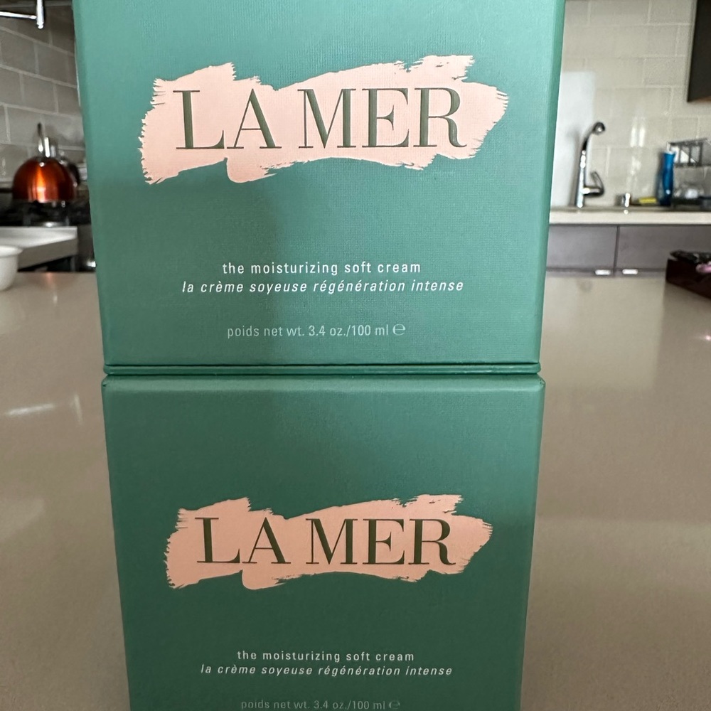 TWO 3.4 oz Crème de la Mer Soft Creams
